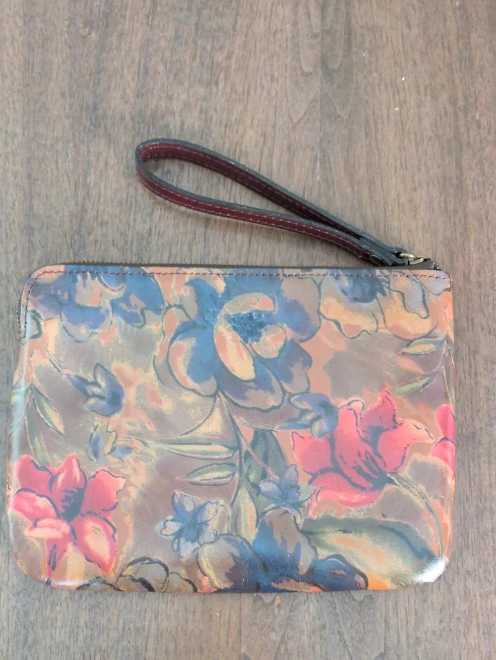 Patricia Nash Floral Wristlet